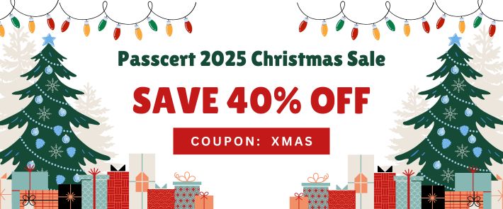 Passcert 2025 Christmas Sale