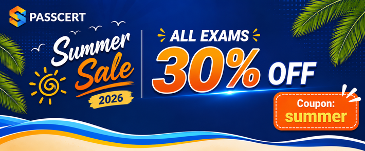 Passcert Summer Sale 2026